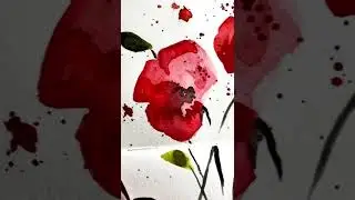 Disegnamo piccoli papaveri