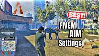 FIVEM | *BEST* Aim Settings To Be A Shooter (2025)