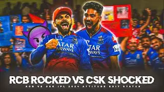 RCB WON THE MATCH AGAINST CSK || ATTITUDE WHATSAPP STATUS IPL 2024