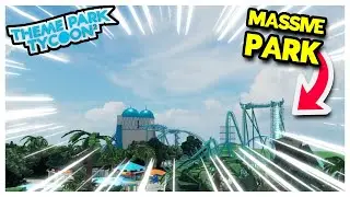 I dove into the BIGGEST Recreation of SeaWorld San Diego (Theme Park Tycoon 2)