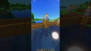 Minecraft Simple Oak Bridge 🌉