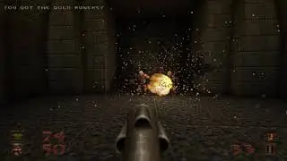 Quake: Dimension of the Past - E5M7: The Otherworld (Nightmare, 100% Secrets, Dopefish Easter Egg)
