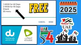 Etisalat national day 54GB offer | du national day 54GB offer | uae national day 54GB offer