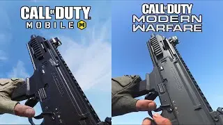 New Weapon: CX9 SMG｜COD Mobile vs Modern Warfare 2019｜Weapon Comparison
