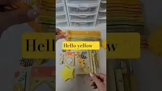 Yellow kids bookish bundle! Such a happy set✨️ #asmr #bookishkids #bookishbundle #satisfyingasmr