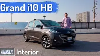 Hyundai Grand i10 HB. Conoce su INTERIOR a DETALLE. | AUTOSIE7E