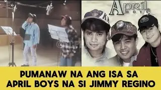 PUMANAW na ang isa sa mga APRIL BOYS na si Jimmy Regino 🙏