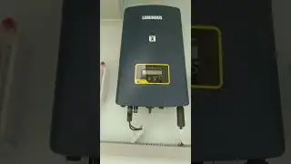 luminous on grid inverter 4kw #solarenergysystem #solar #rooftopsolar