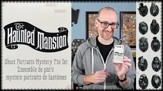 Haunted Mansion Ghost Portraits | Disney Pin Unboxing