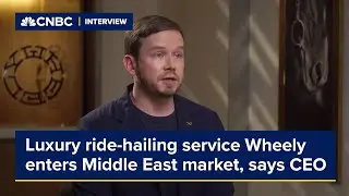 Luxury ride-hailing service Wheely enters the Middle East market, CEO says