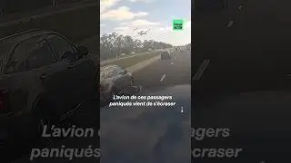 Crash d&rsquo;avion impressionnant sur une autoroute