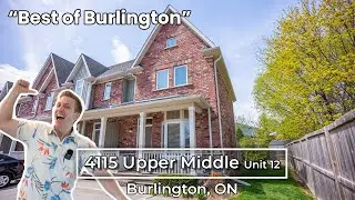 4115 Upper Middle Unit #12 |Burlington, ON | 📍Just Listed! | Beautiful End Lot Townhouse
