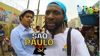 CORRERIA INTENSA EM SÃO PAULO NA CIDADE DE LUANDA
