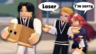 👉 Boy won't show face in school | Episode 18 | Story Roblox
