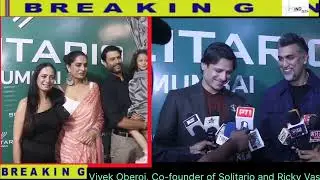 Vivek Oberoi, Co-founder of Solitario and Ricky Vasandani, CEO and Co-founder at Inauguration