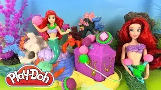 P&acirc;te &agrave; Modeler Play Doh Ariel Bijoux La Petite Sir&egrave;ne The Little Mermaid