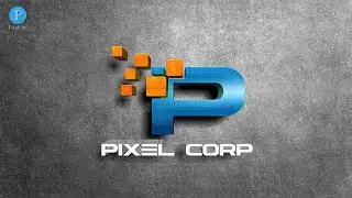 PixelLab | PROFESSIONAL CUSTOM DESIGN LOGO FLAT 3D PIXEL CORP | Tutorial Custom Design by : vucizora