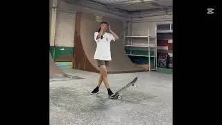 果たして乗れるのか？　カイがひたすらビックスピンフリップの練習をする動画　#誰が見るんだ？ #この動画 #スケボー #ビックスピンフリップ　#練習 #練習風景　#気合いと根性　#穴場