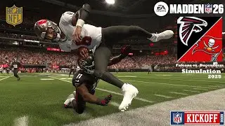 Atlanta Falcons vs. Tampa Bay Buccaneers WEEK 1 Simulation 53-MAN ROSTER Madden 26 2025 PS5 GamePlay