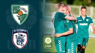A lyga. 12 turas: „Kauno Žalgiris“ – „Stumbras“ (santrauka)