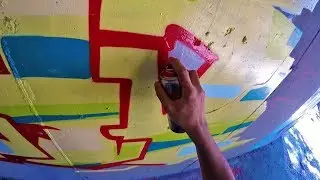 Graffiti - Rake43 - Straight Lines