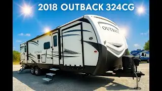 Used 2018 Keystone RV Outback 324CG Toy Hauler Travel Trailer @recreationusa