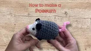 How to make a No Sew Possum - Crochet Tutorial