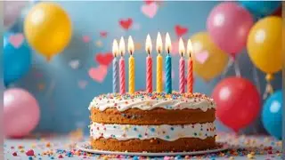 فيديو عيد ميلاد 🎂 happy birthday to you 🎂 