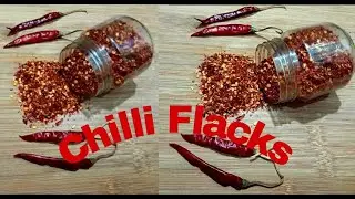 How To Chili Flakes At Home  / Homemade Chili Flakes/ Chilli Flakes Recipe.