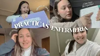 2ª SEMANA PRACTICAS ENFERMERIA//haul ENFERMERA EN APUROS, cómo hago mis esquemas, estoy cansada...