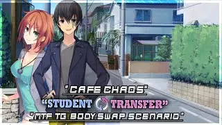 Student Transfer | Cafe Chaos Scenario | MTF TG Body Swap | Part 1 | Gameplay #926