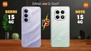 Redmi 15 4G vs Redmi Note 15 4G⚡full Details