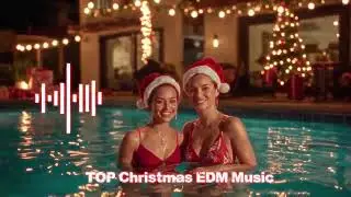 Christmas Bass Party 🎄⚡ | Live Electronic Beats for Magical Holiday Night  Pool Party🎶🔥