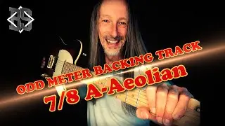 BACKING TRACK in A Aeolian (Natural) MINOR 🎸 ODD METER 7/8 (Melodic & Emotional Heavy Rock Style) ⭐