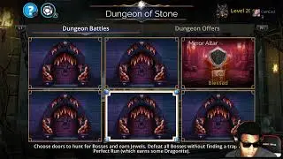 Gems of War:Token Farming Explore 12, Team Building, Aiming for Nysha Tokens.