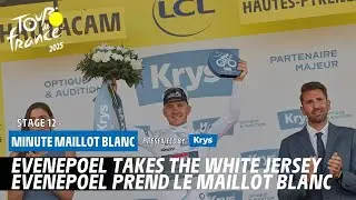 Krys White Jersey Minute - Stage 12 - Tour de France 2025