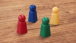 Large Plastic Pawn Game Piece