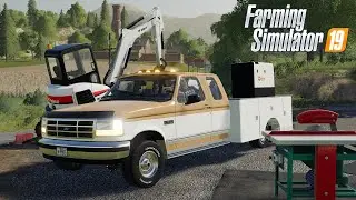FS19 - 1994 Ford Service Truck IDI Diesel - NEW car mod for Farming Simulator 2019 ROLEPLAY MODS