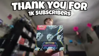 We Hit 1K Subscribers! Thank You So Much | Pokémon Pack Opening