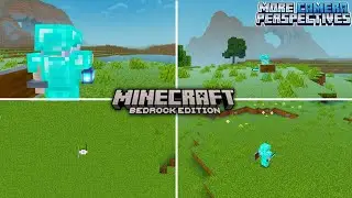 Addon That Can Change Camera Position in Minecraft MCPE 1.21+ | More Camera Perspectives MCPE 1.21