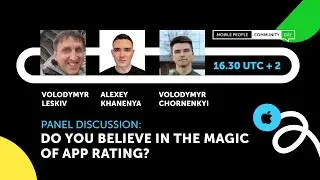Mobile People Community Day - iOS - Do you believe in the magic of App Rating