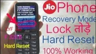 LYF Jio F 320 B Hang On Logo And Auto Restart Handset Fully Not On  Problem 100% Solve Jio f320b