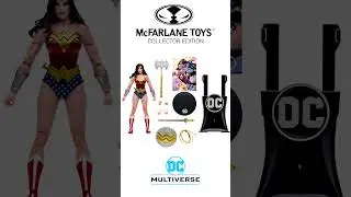 WONDER WOMAN (WHO IS WONDER WOMAN?) MCFARLANE TOYS COLLECTOR EDITION OFFICIAL IMAGES