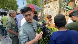 BORONG” BELANJA BUAH” DAN SAYURAN BAPAK” REBUTAN😂+TRAKTIR BOCIL” INDIA JAJAN AUTO DI KERUMUNIN🔥🤤