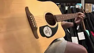 Fender California Debut Redondo CE Series Acoustic-Electric Guitar with EQ - Natural