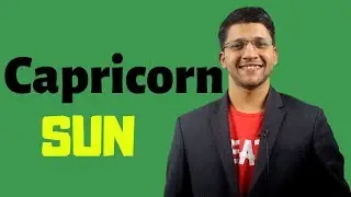 SUN in Capricorn sign in Vedic Astrology
