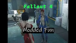 Fallout 4: My First Modded Playthrough Episode-2 Attempting Corvega Assembly Plant on Survival