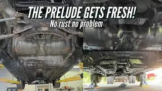 Honda Prelude Gets Under Carriage Restoration!