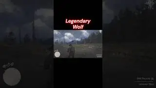 Red Dead Redemption II -  *Legendary Wolf* - Short #thundergames #reddeadredemption2 #shorts