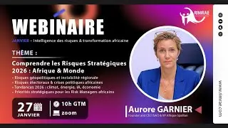 #1 Webinaire Janvier 2026 | Comprendre les Risques Stratégiques 2026 : Afrique & Monde